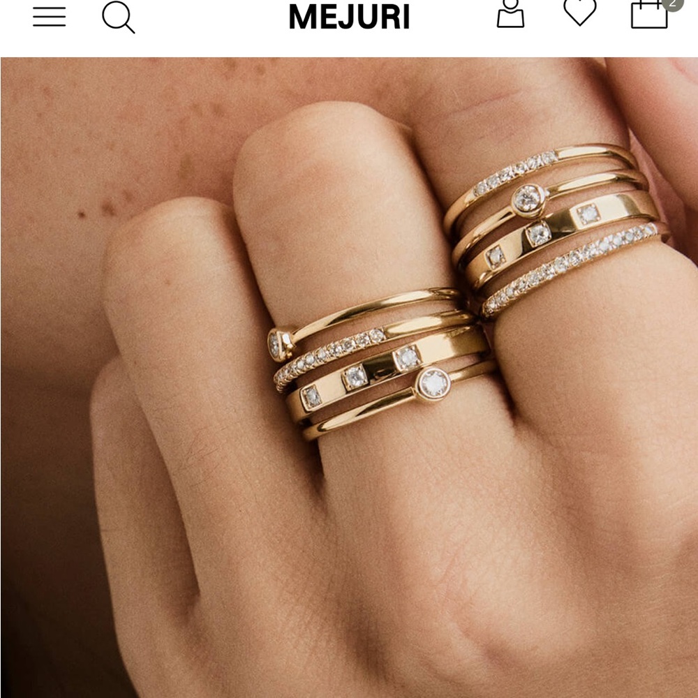 Mejuri Diamonds band